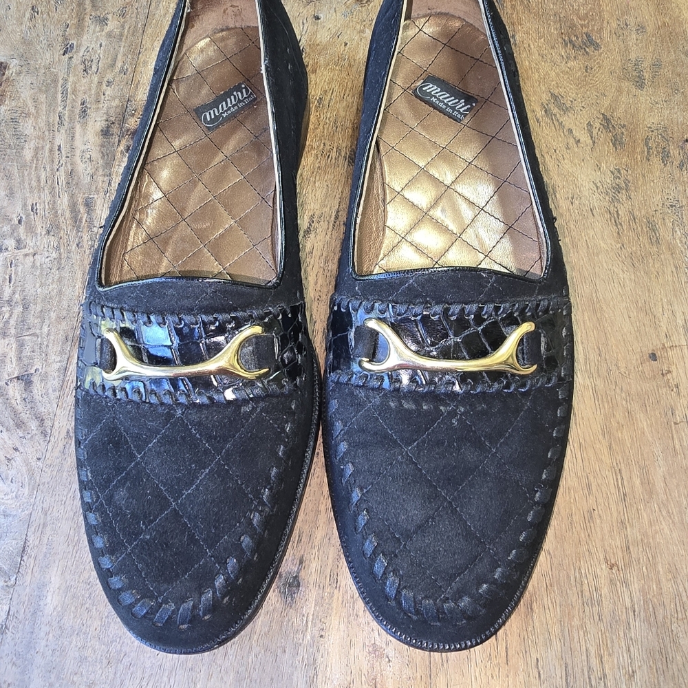 Mauri Mens Suede Loafers